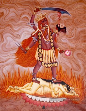 Populaire indienne œuvres - Manifestation de la déesse Kali comme Tara d’Inde